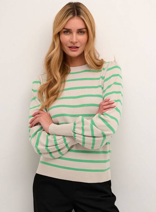 KAFFE Kamala Striped Knit Pullover Multi Coloured XL